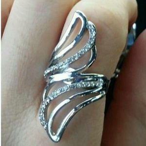 Silver Wing Ring
